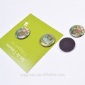 thailand souvenir promotional gifts round clear epoxy fridge magnet stickers